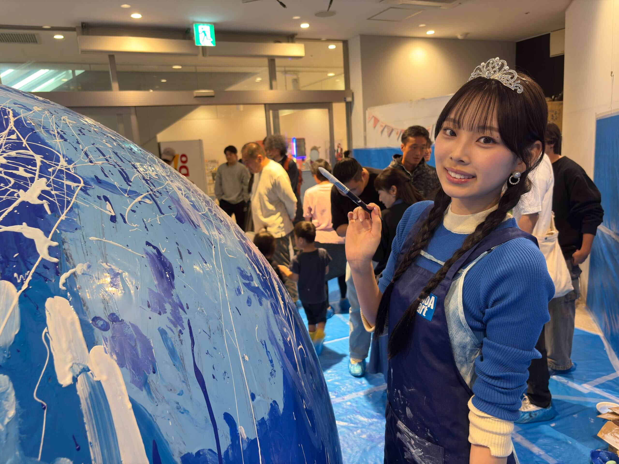 準ミス日本の長尾巴菜子さん