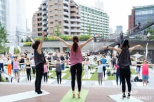 前回の『WELLNESS SCRAMBLE!』の様子