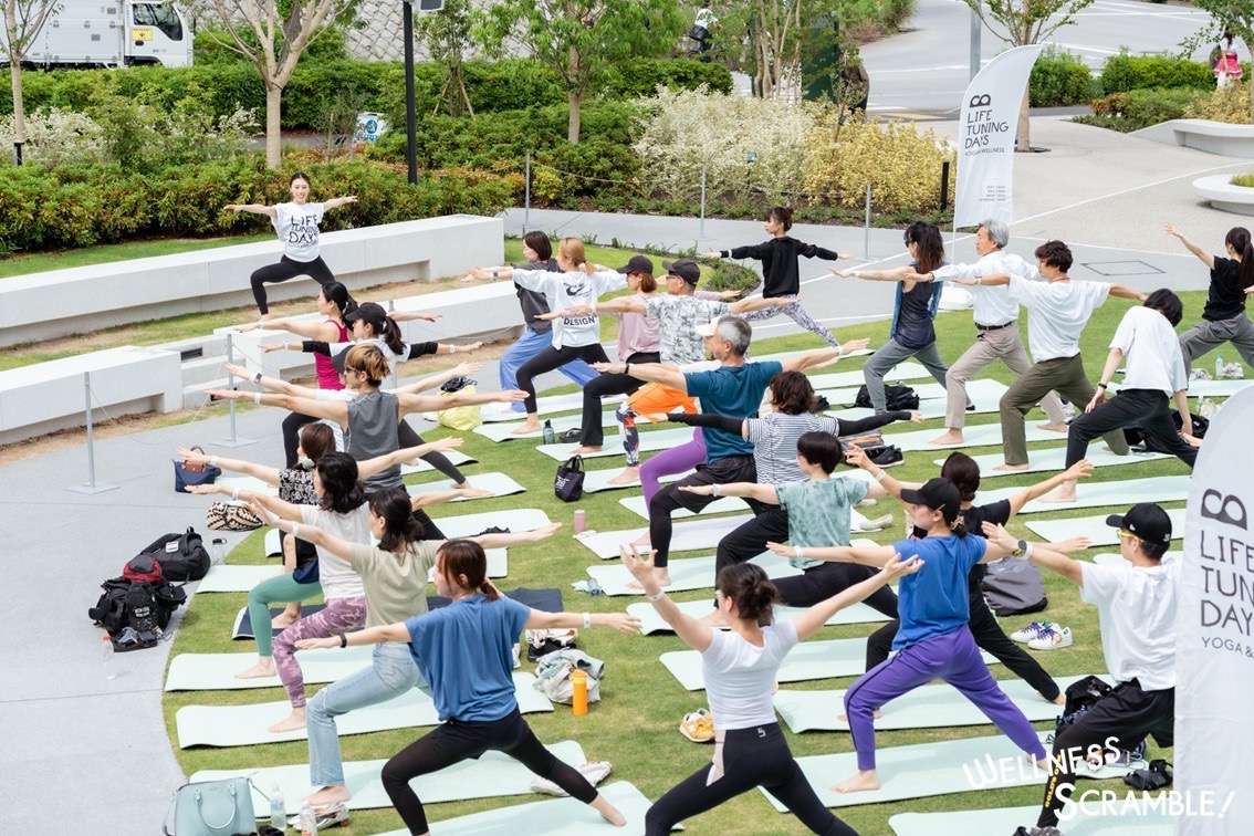 前回の『WELLNESS SCRAMBLE!』の様子