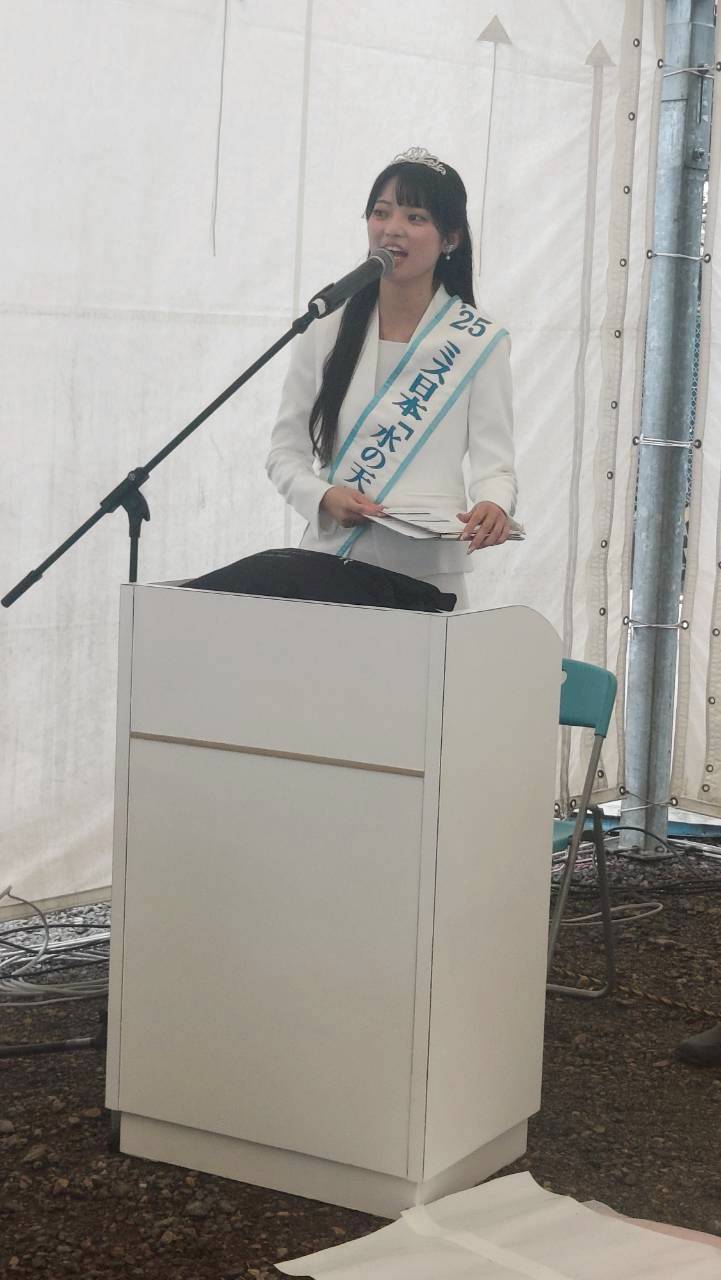 ミス日本「水の天使」の高坂実優さん