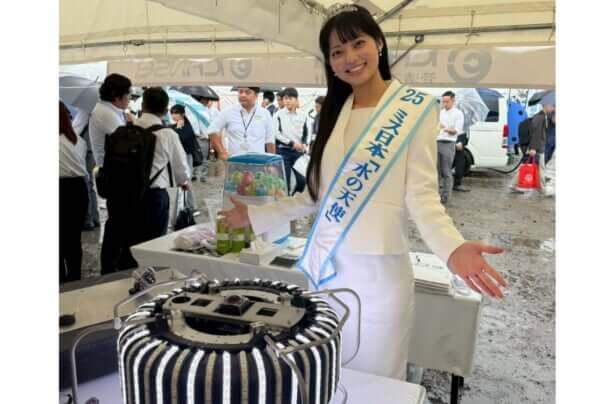 ミス日本「水の天使」の高坂実優さん