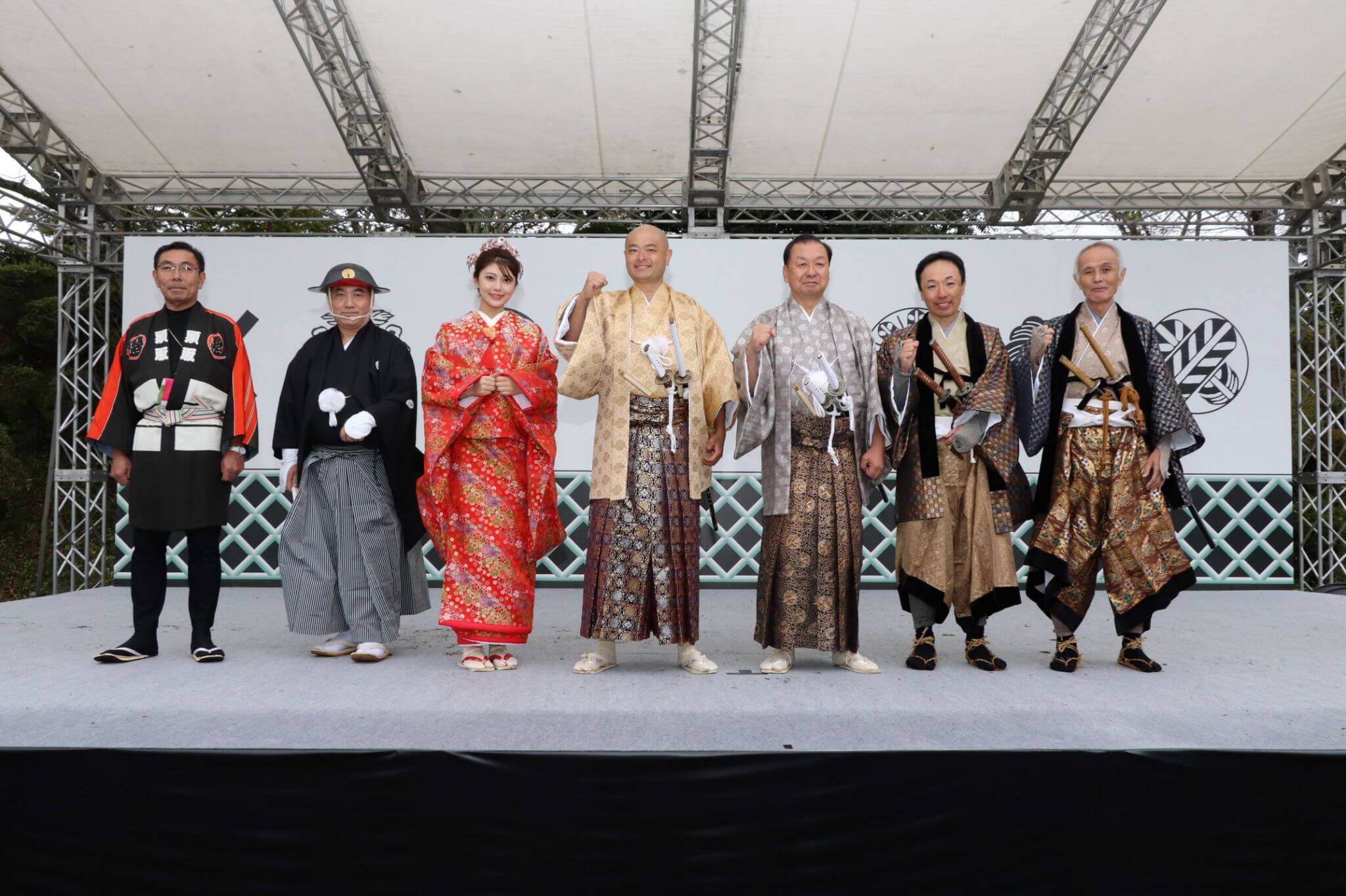 棚倉城御入城大名行列