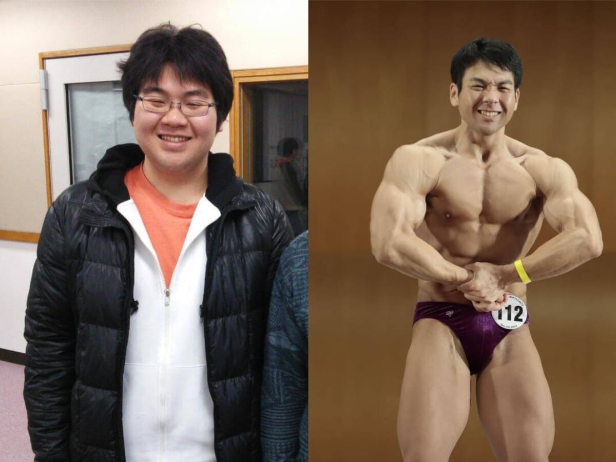 体重100kgからボディビルダーとなったスーパーの店員さん 大好きな