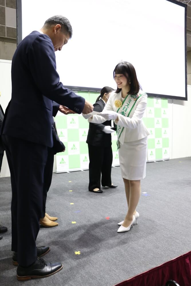 ウッドデザイン賞の表彰式