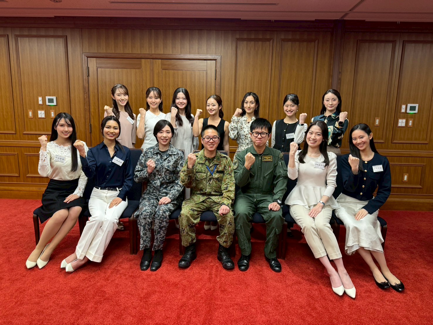 ミス日本の勉強会