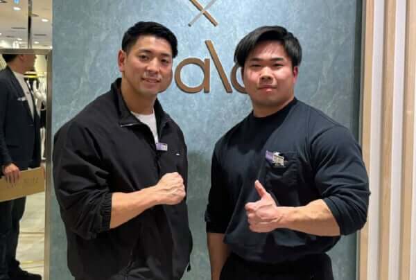 左：藤井貫太朗選手、右：西﨑空良選手