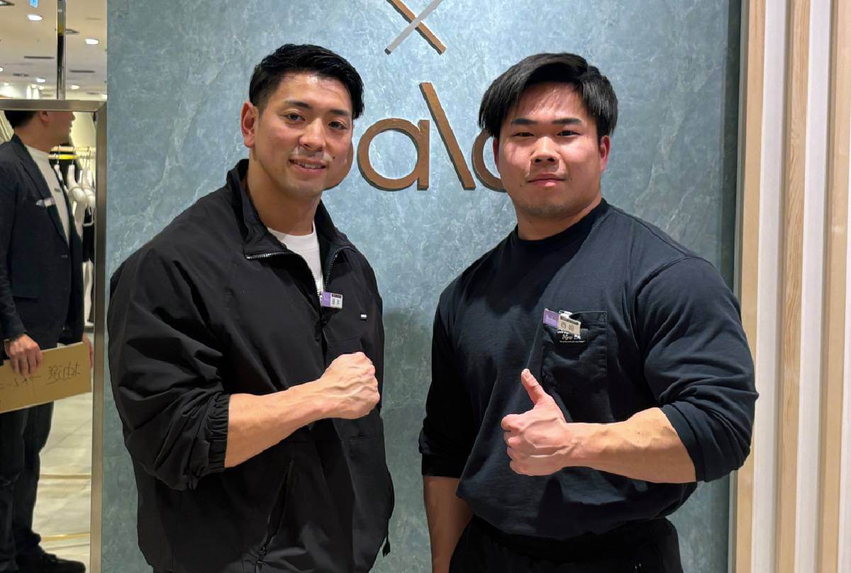 左：藤井貫太朗選手、右：西﨑空良選手