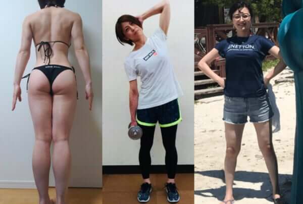 3人のビフォー（左：ちはるさん、中央：須佐さん、右：sahoさん）