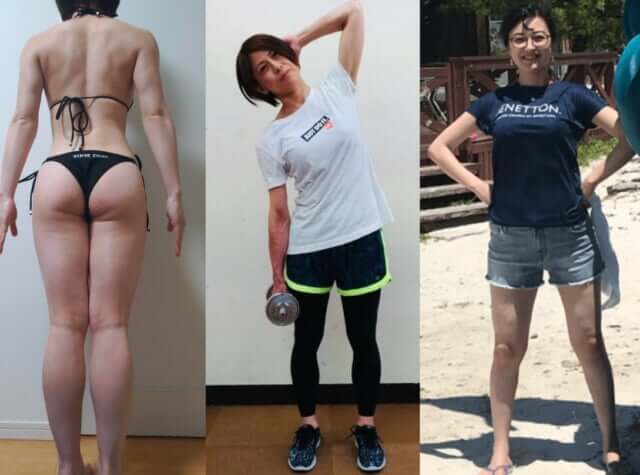 3人のビフォー（左：ちはるさん、中央：須佐さん、右：sahoさん）