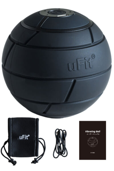 【自宅でオフィスで】ふくらはぎやハムストリングなど全身を鍛える電動ストレッチボール「Vibrating Ball Mini」